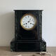 Napoleon III clock in marble and brass nineteenth century