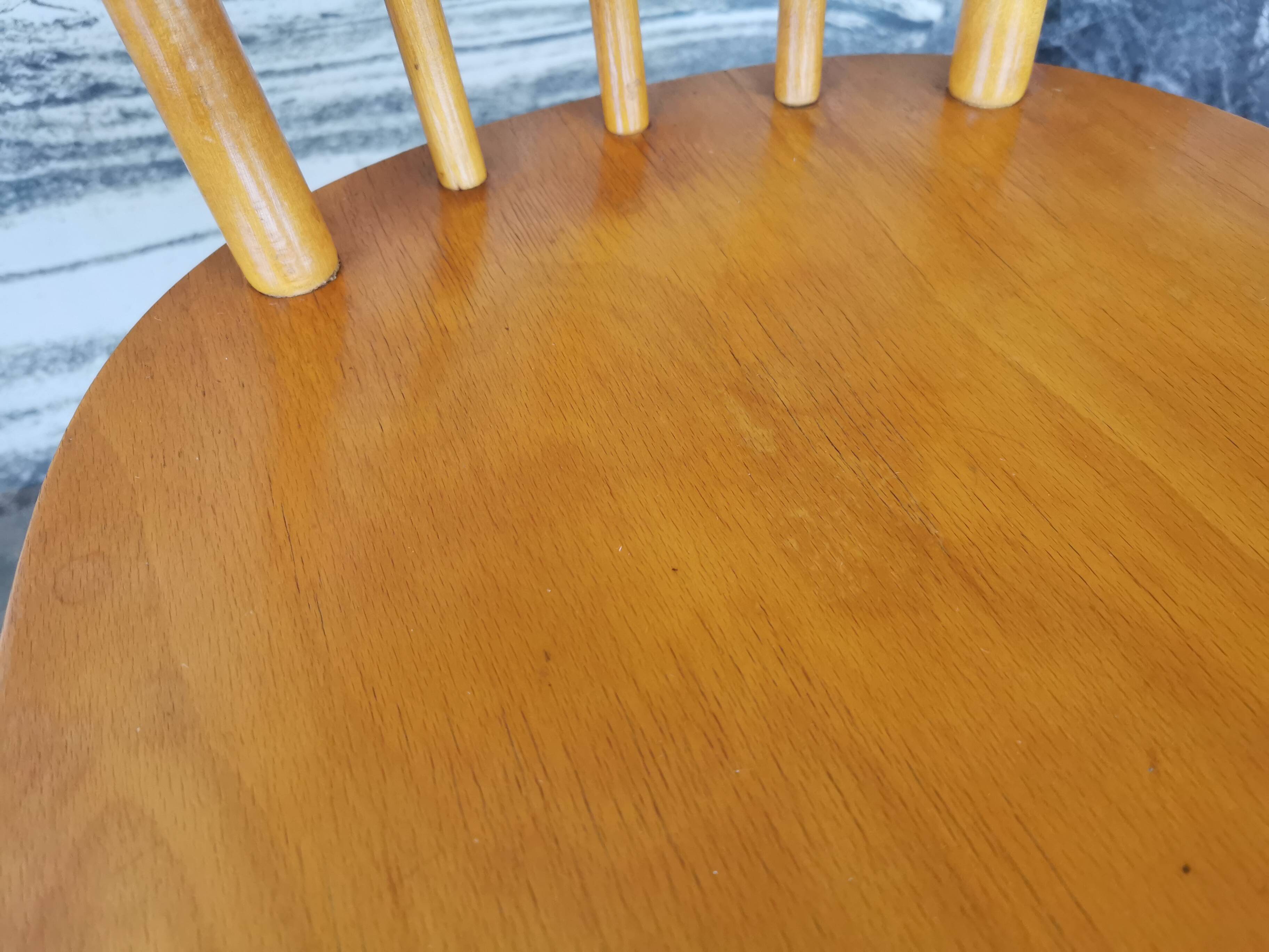 Set of 4 vintage bar bistro chairs