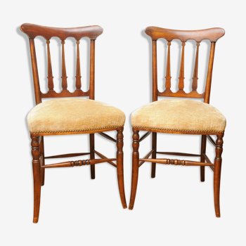 Set of english chairs from the 19th century