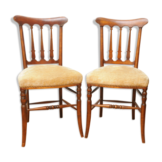 Set of english chairs from the 19th century