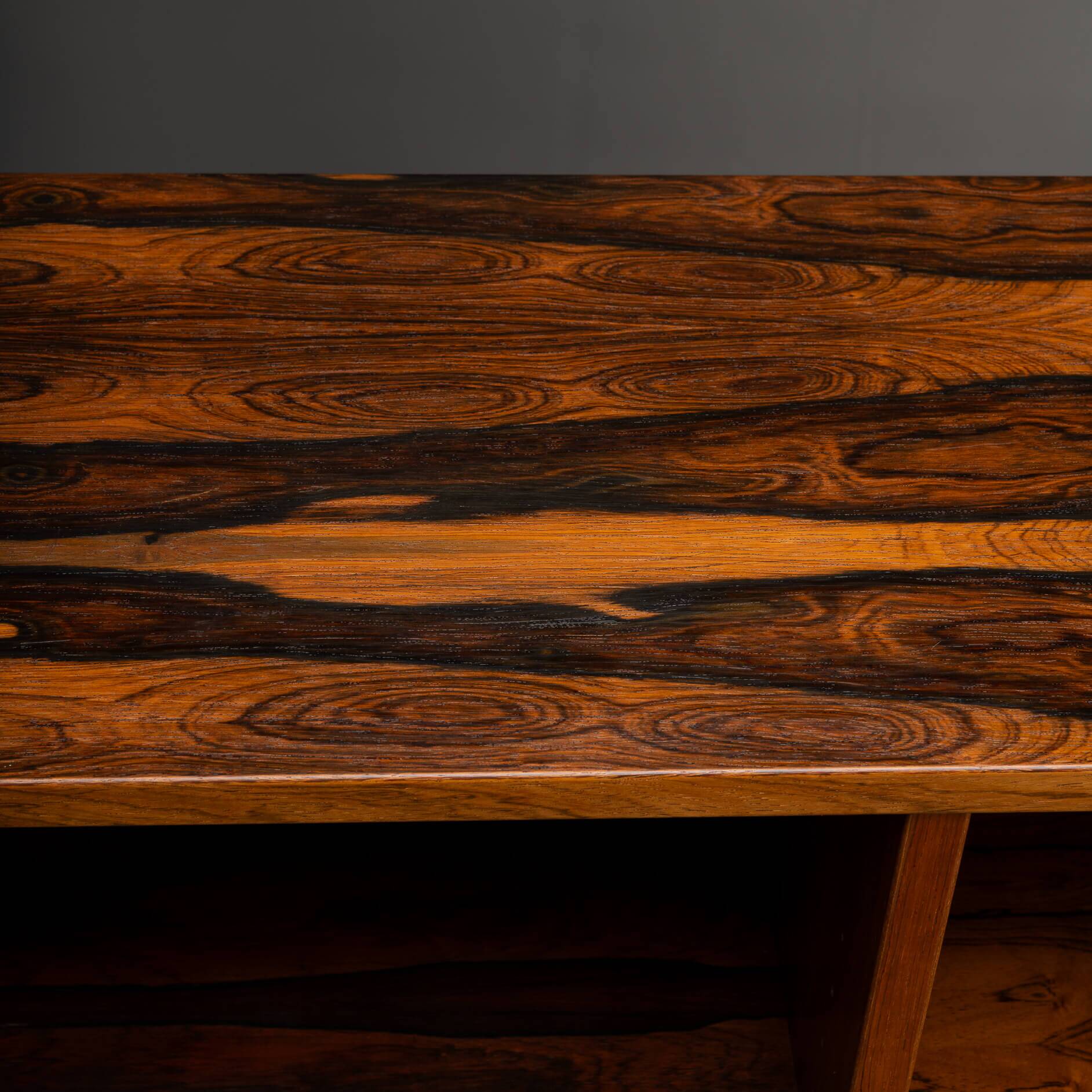 Danish Design Rosewood Bookcase by Hundevad & Co, 1960s