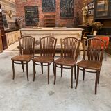 Suite of 4 bistro chairs