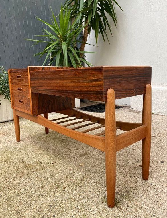 Vintage 50-year-year rosewood console