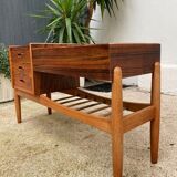 Console vintage année 50 en palissandre