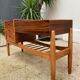 Vintage 50-year-year rosewood console