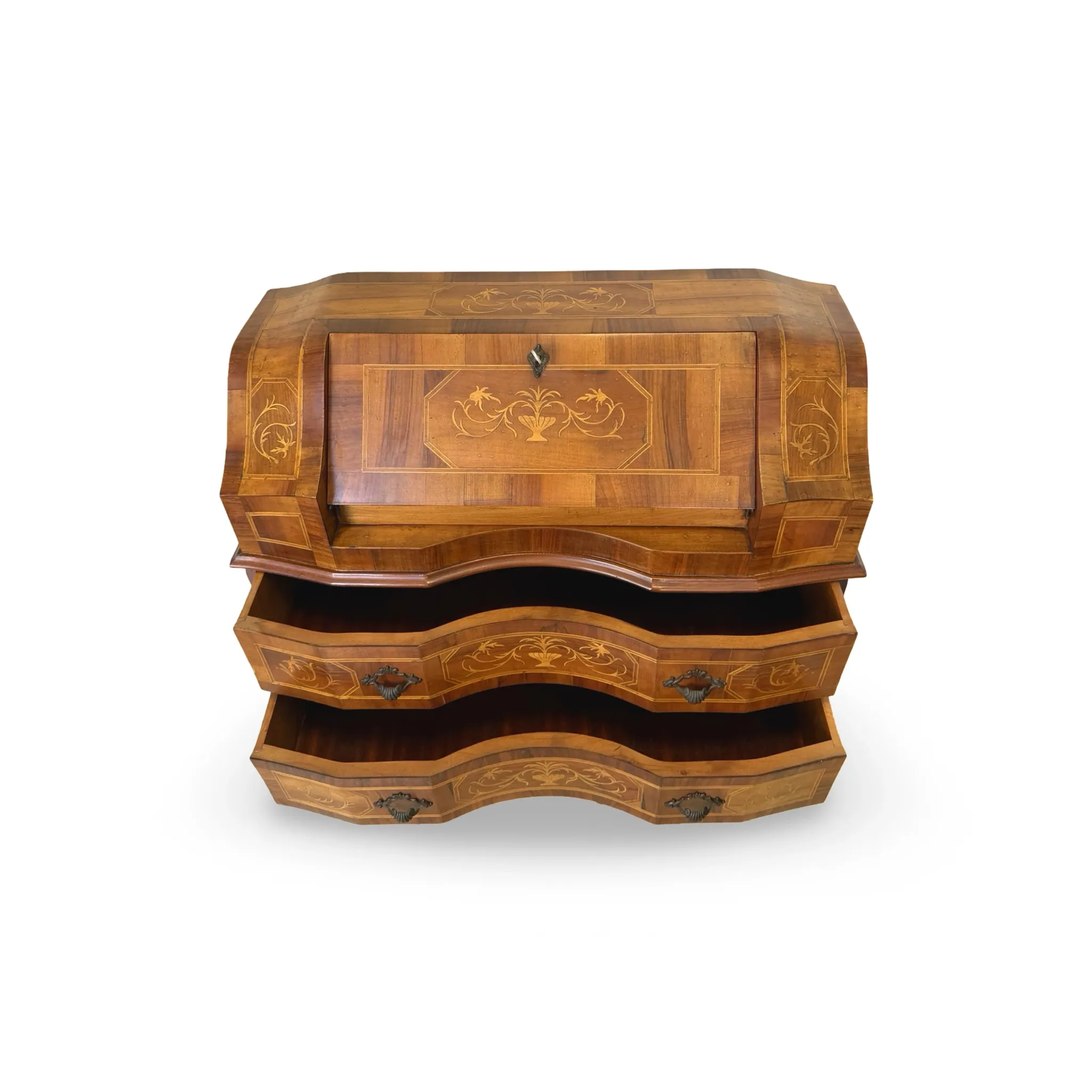 Venetian wood bureau/secretaire made in Italy in th