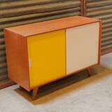Buffet U 452 Yellow by Jiri Jiroutek for Interier Praha 1960
