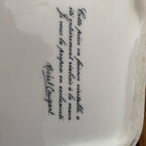 Earthenware buffalo terrine by Michel Caugant