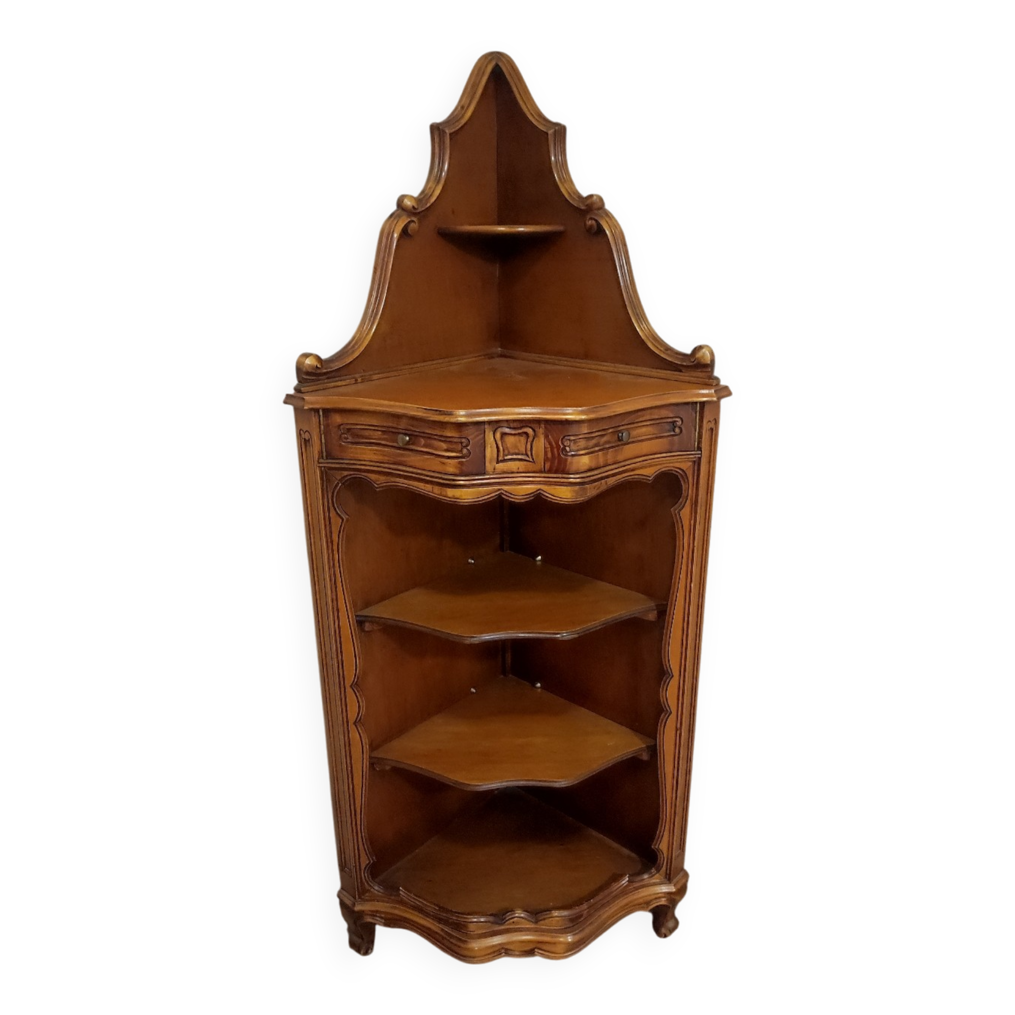 Antique corner cabinet