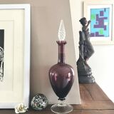 Italian blown glass carafe