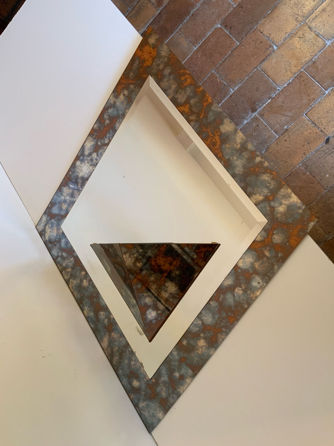 Bevelled mirror 1970