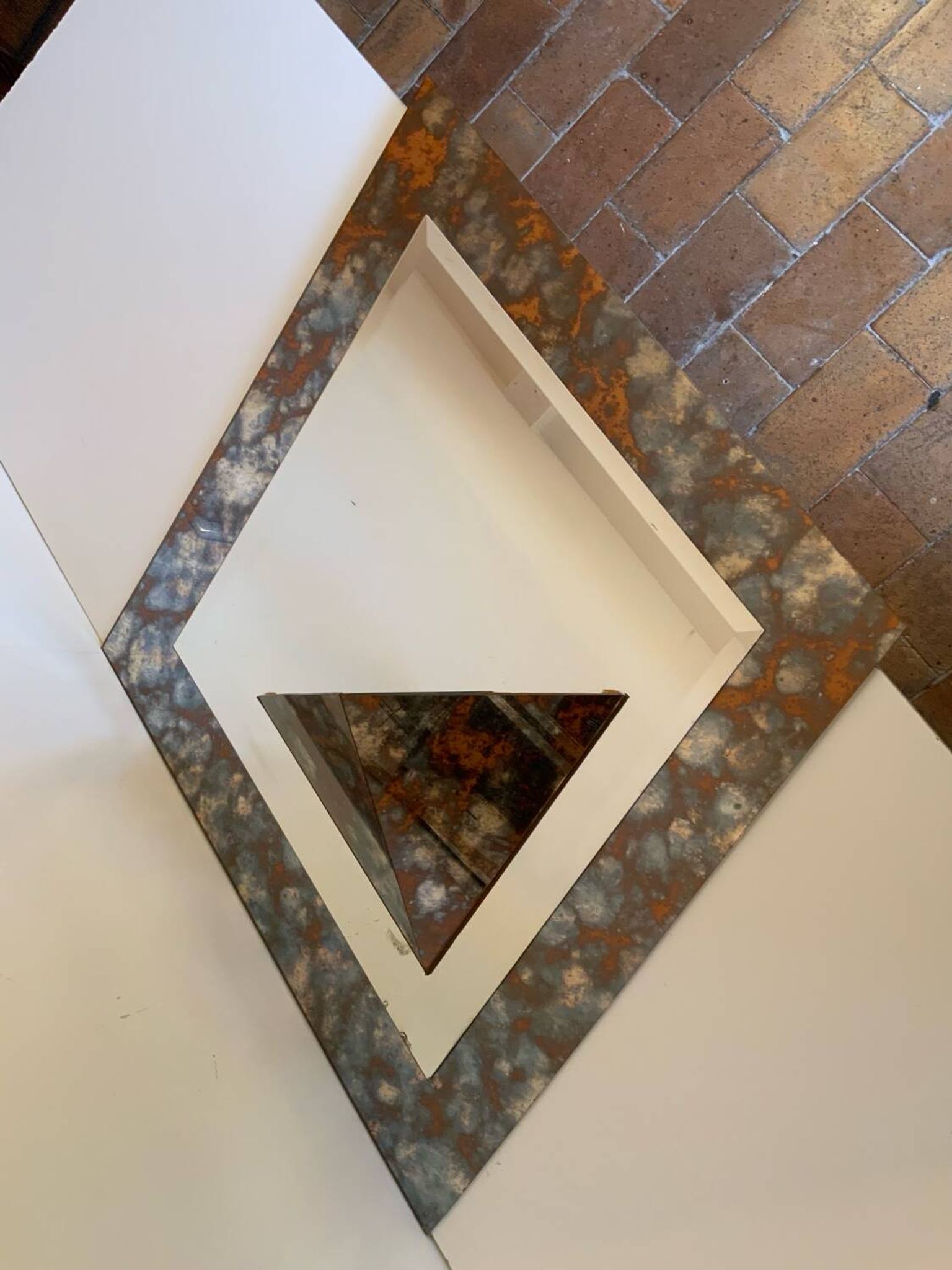 Bevelled mirror 1970