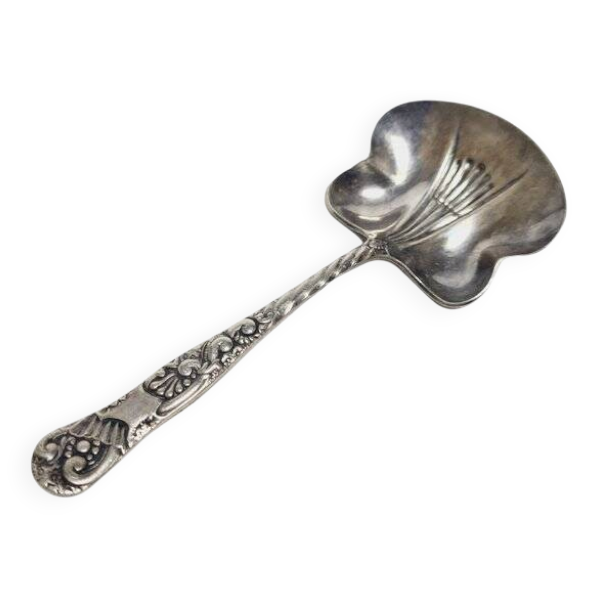 Art Nouveau style sugar bowl spoon, 1920s