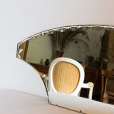Bevelled mirror 63 cm