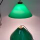 Green opaline pair