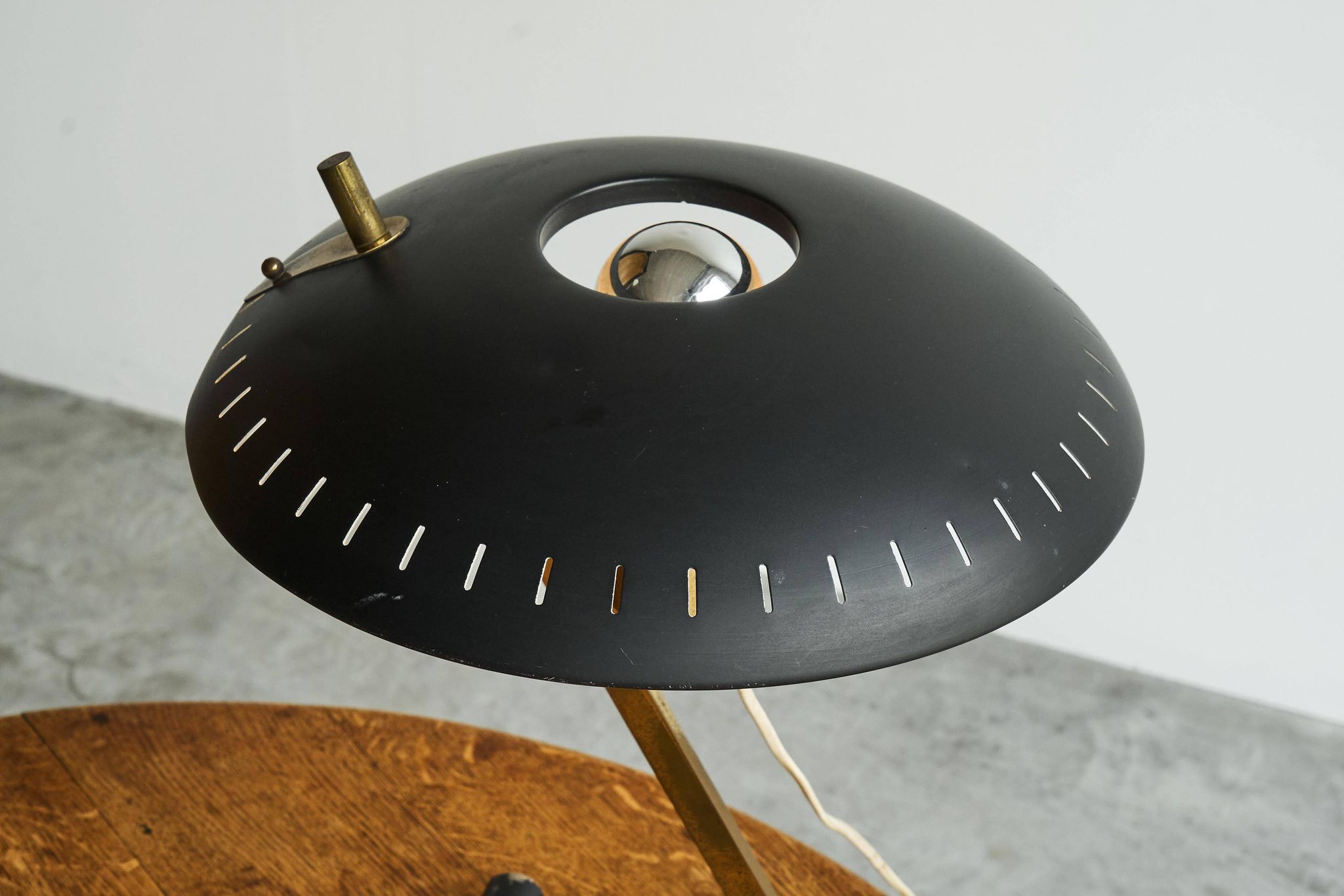 Louis Kalff prototype lampe de table 1950