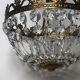 Lustre pampilles en cristal