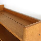 Vintage oak standing wall unit