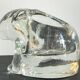 Semi-crystal candle holder Polar BEAR Shape Vintage