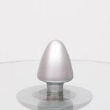Post Modern Round Glass side table 1980s