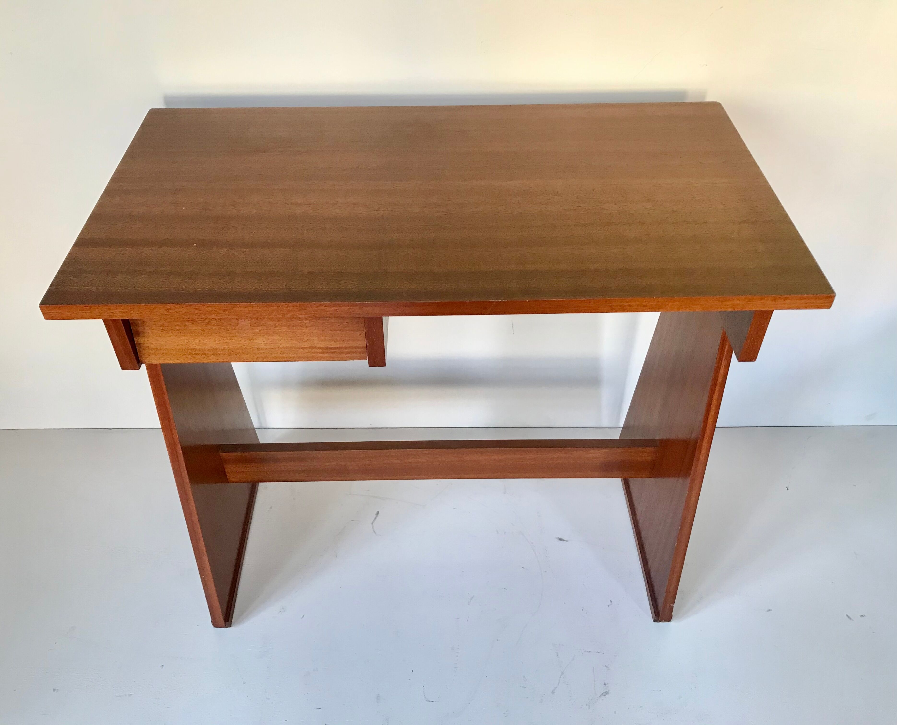Teak desk, circa 1960