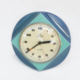 70s modern ceramic wall clock Junghans, Germany