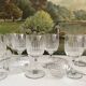 12 Baccarat crystal "Nancy" port wine glasses