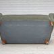1960s, Danish 2-seater sofa. light green furniture velour.