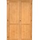 Parisian wardrobe solid oak raw 1940