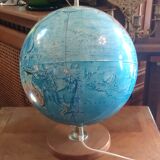 Vintage luminous globe/Scandinavian globe