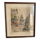 Lithographie Paris - Le Panthéon