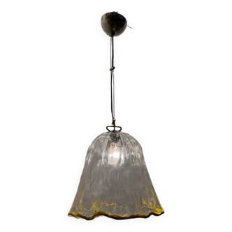 Suspension en verre de Murano par La Murrina années 1970