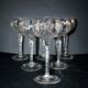 SAINT-LOUIS Balloon Wine Glass ROEMER in cut crystal star 1930 H15.3cm