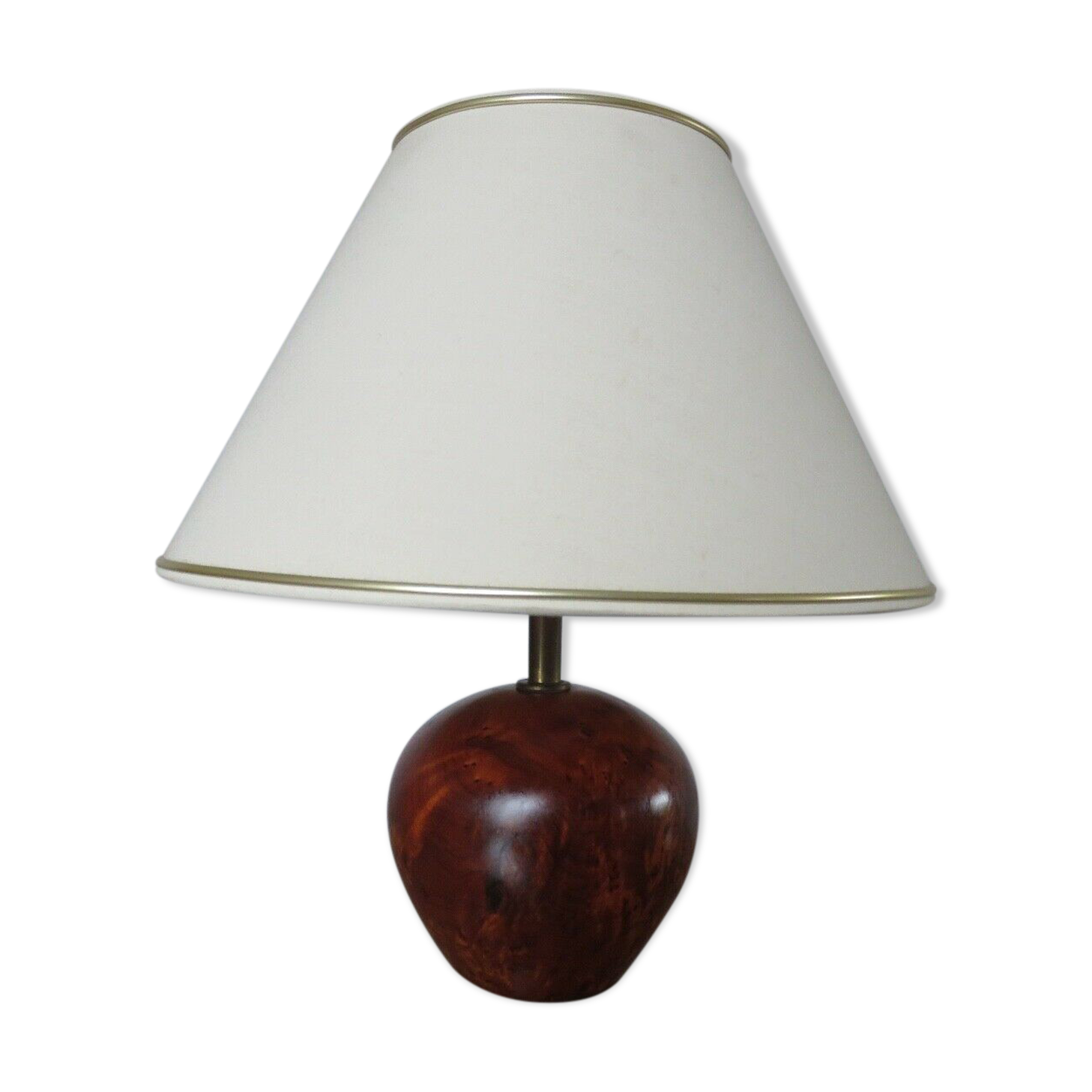 Elm magnifying glass lamp 70s