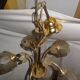 mother-of-pearl lotus flower chandelier