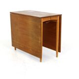 Teak dining table with swings, Sweden, 1960