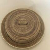 Dish with Bell in speckled sandstone