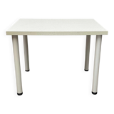 Postmodern Italian vintage dining table with terrazzo-style surface, 1980s.