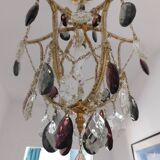 Murano tassel chandelier