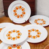 Set 6 assiettes dessert Arcopal