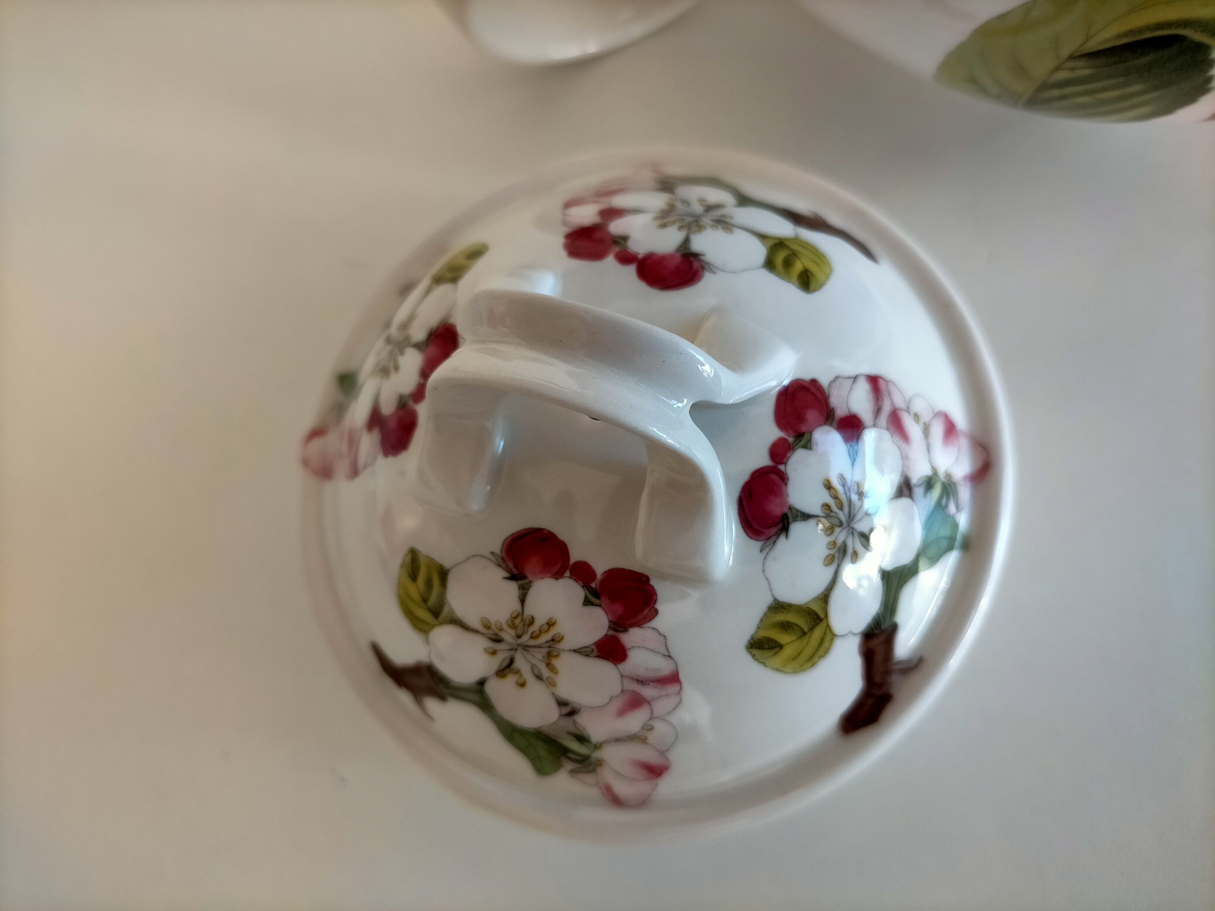 Porcelain teapot