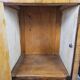 Art Decò walnut bedside tables with door and drawer