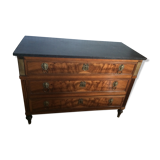 Empire-style convenient in mahogany and marble