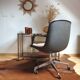 Fauteuil bureau vintage steelcase strafor