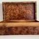 Coffret bois - Loupe de thuya