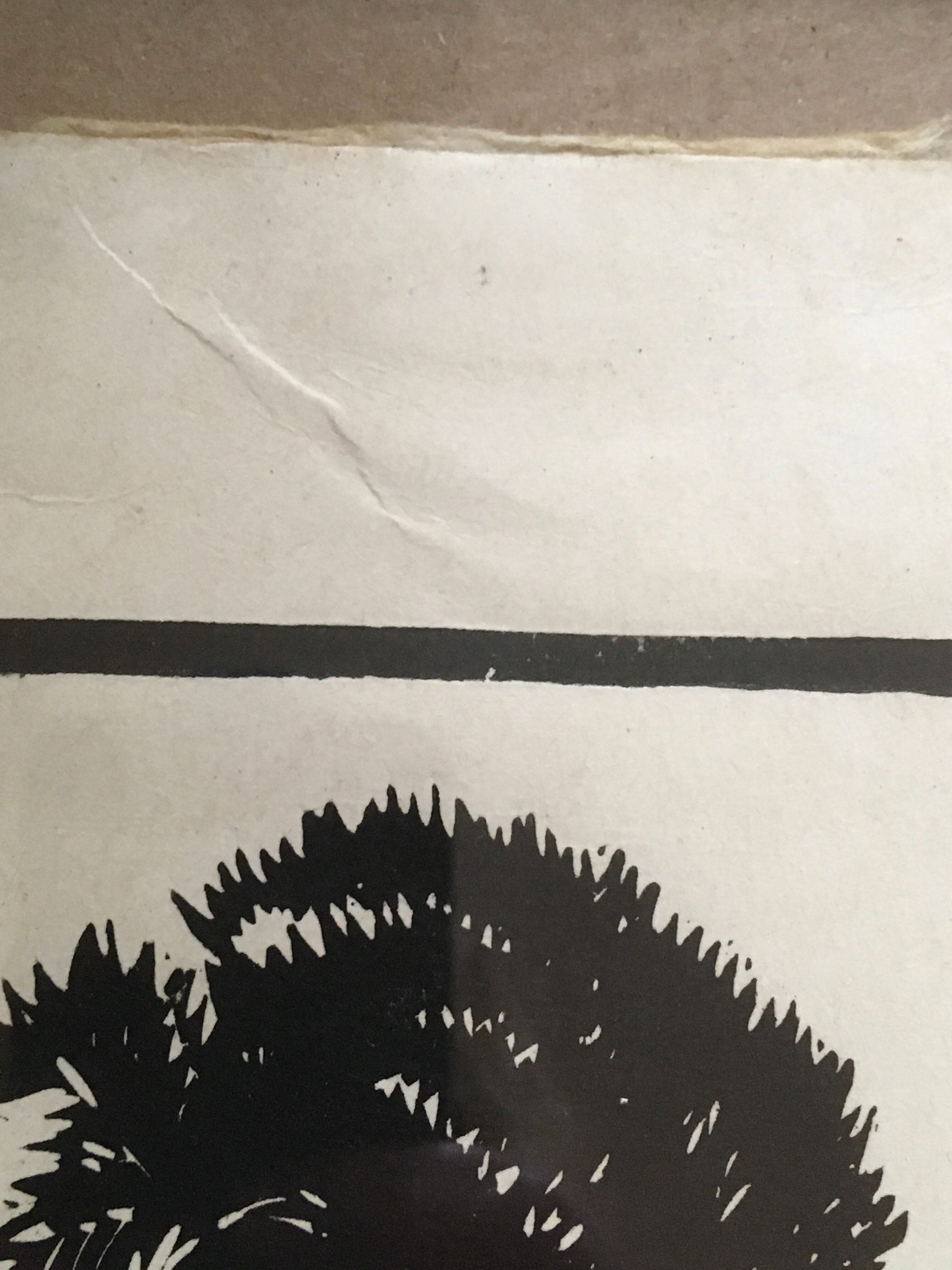 Original illustration numbered Philippe Charles BURNOT 1924