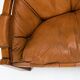 Italian Brutalist 2-Seater Sofa by Luciano Frigerio