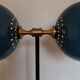 Vintage floor lamp double lighting
