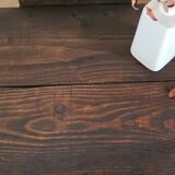 Primitive tripod coffee table