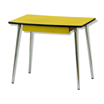 Formica yellow table